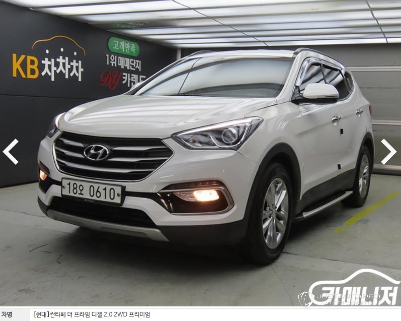 Автомобиль Hyundai Santafe