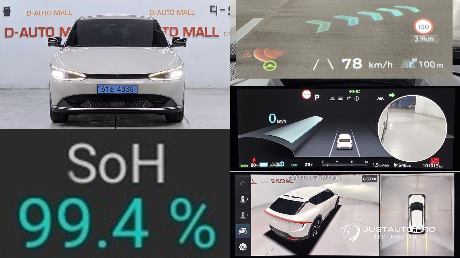 Автомобиль Kia EV6