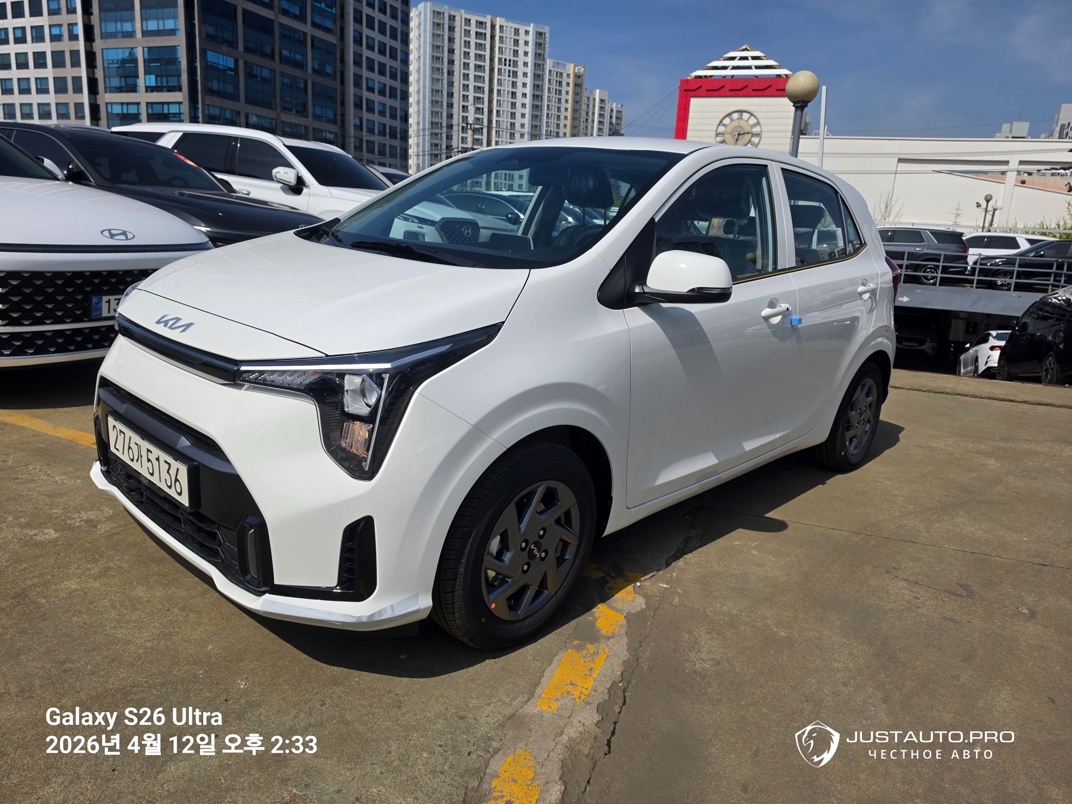 Автомобиль Kia morning