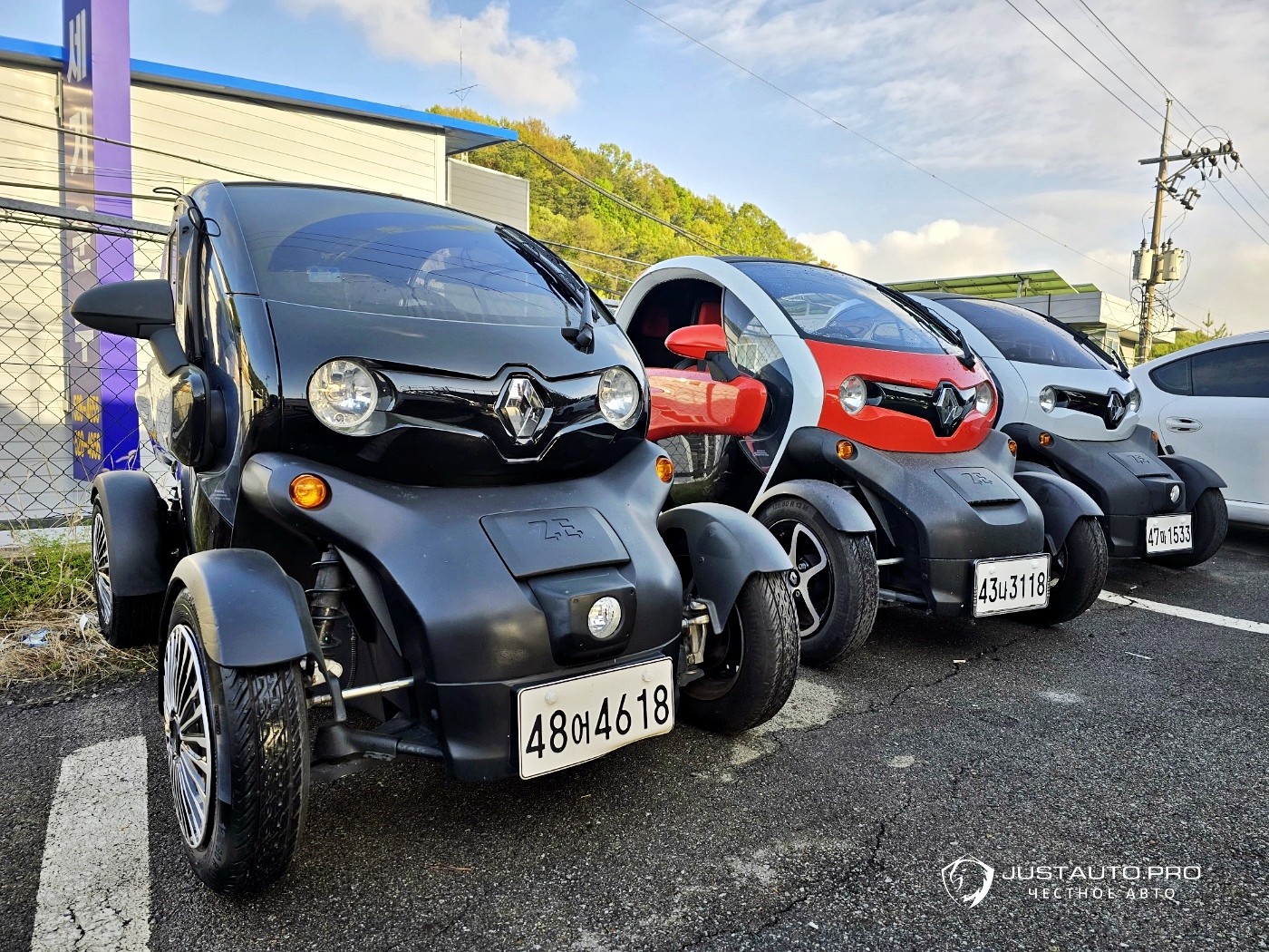 Автомобиль Renault-KoreaSamsung Twizy