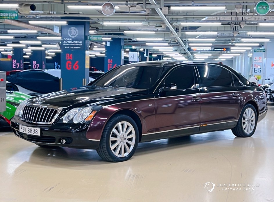 Автомобиль Maybach 62s
