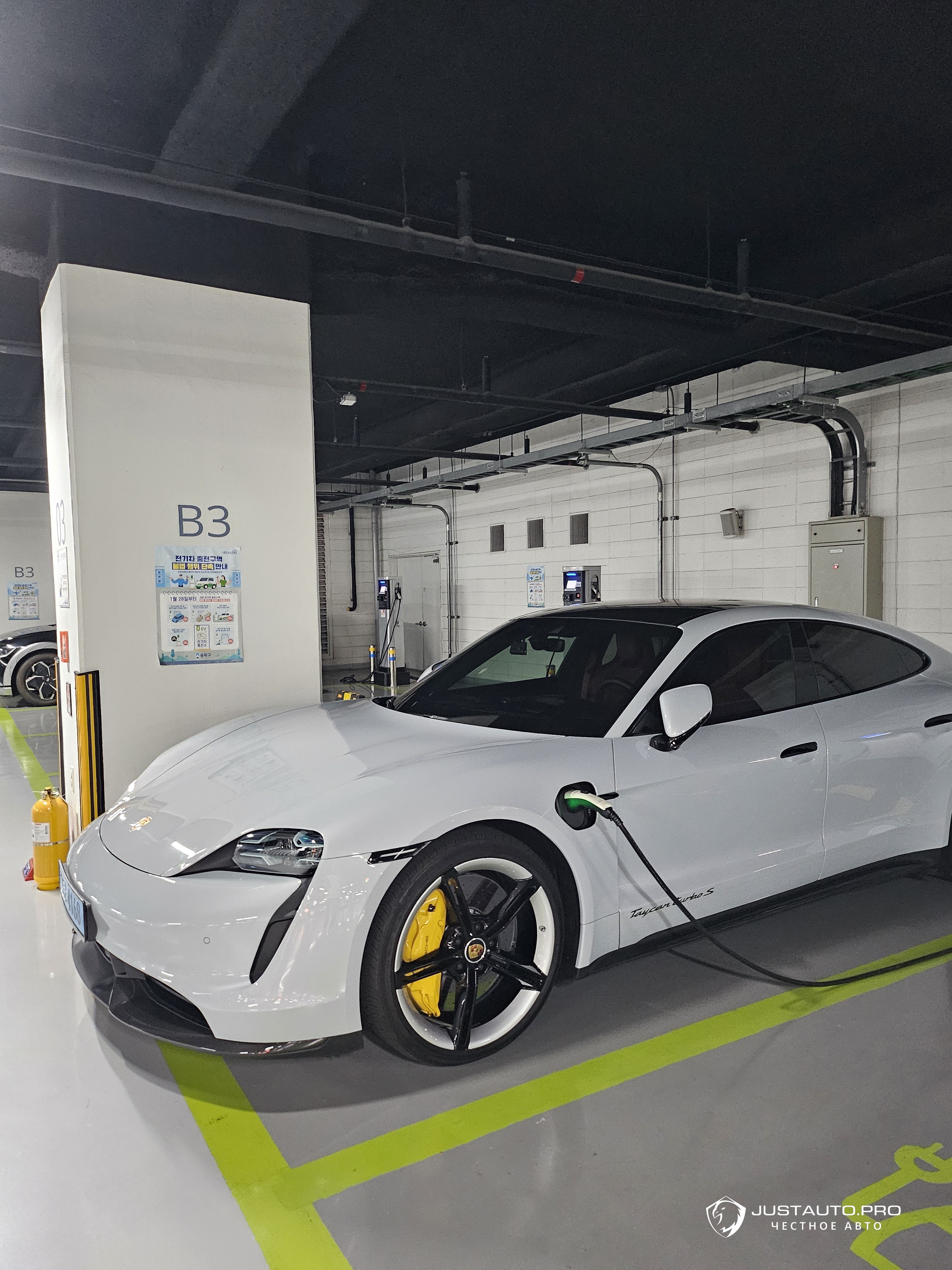 Автомобиль Porsche Taycan