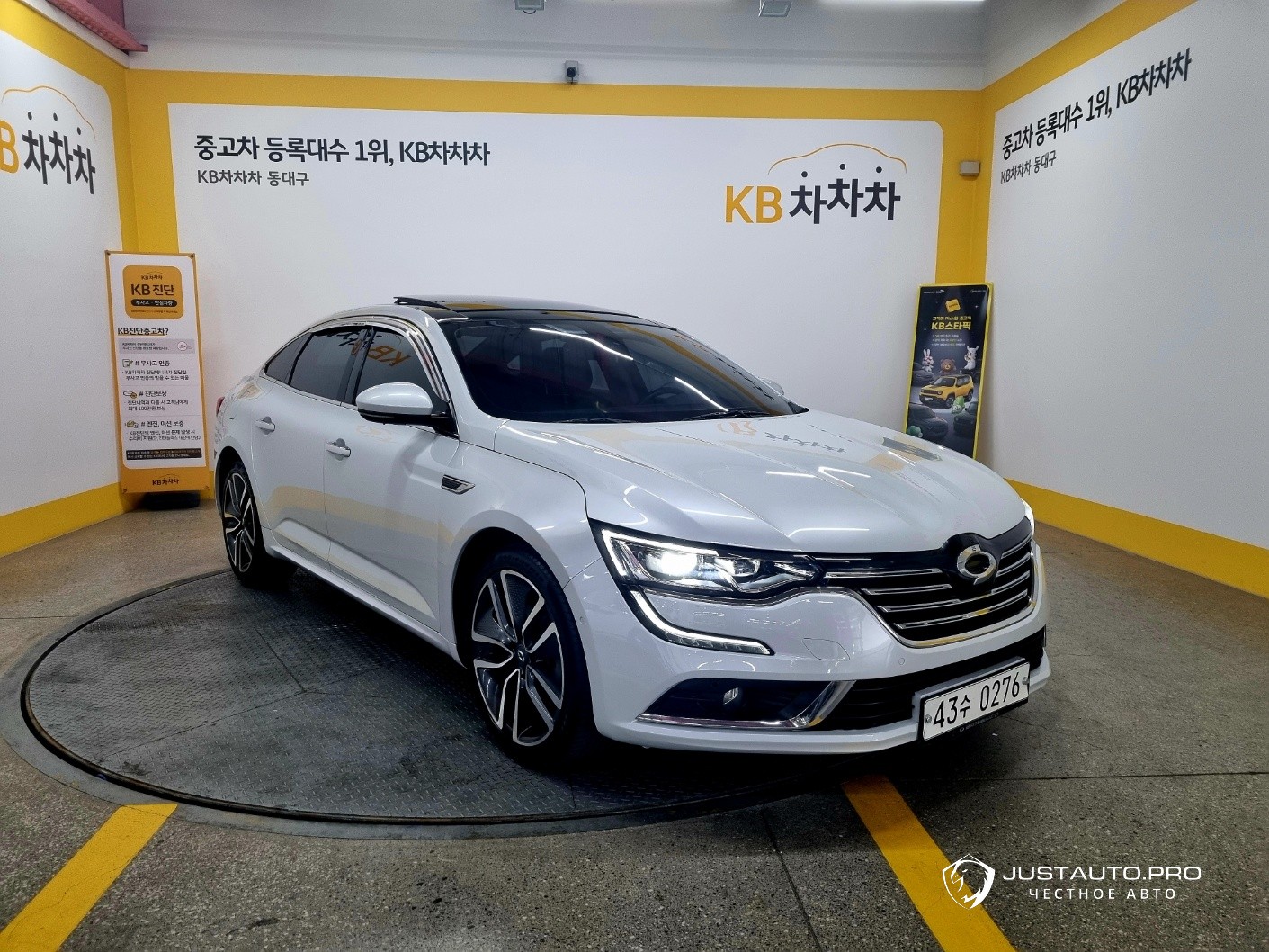Автомобиль Renault-KoreaSamsung SM6